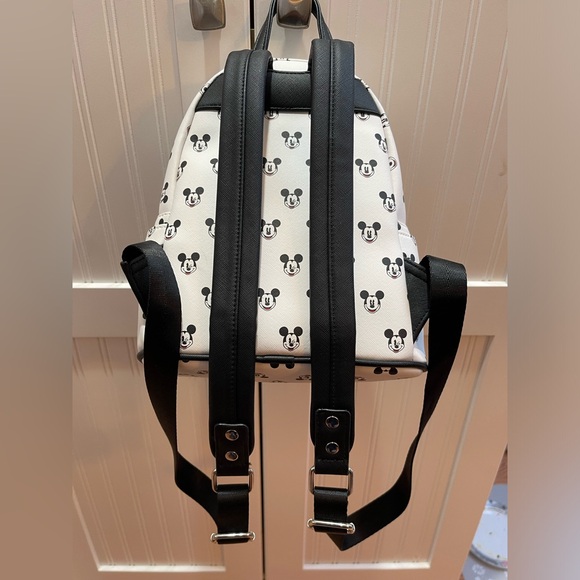NEW with out tags!Black and white Disney Parks Mickey Loungefly main image 6